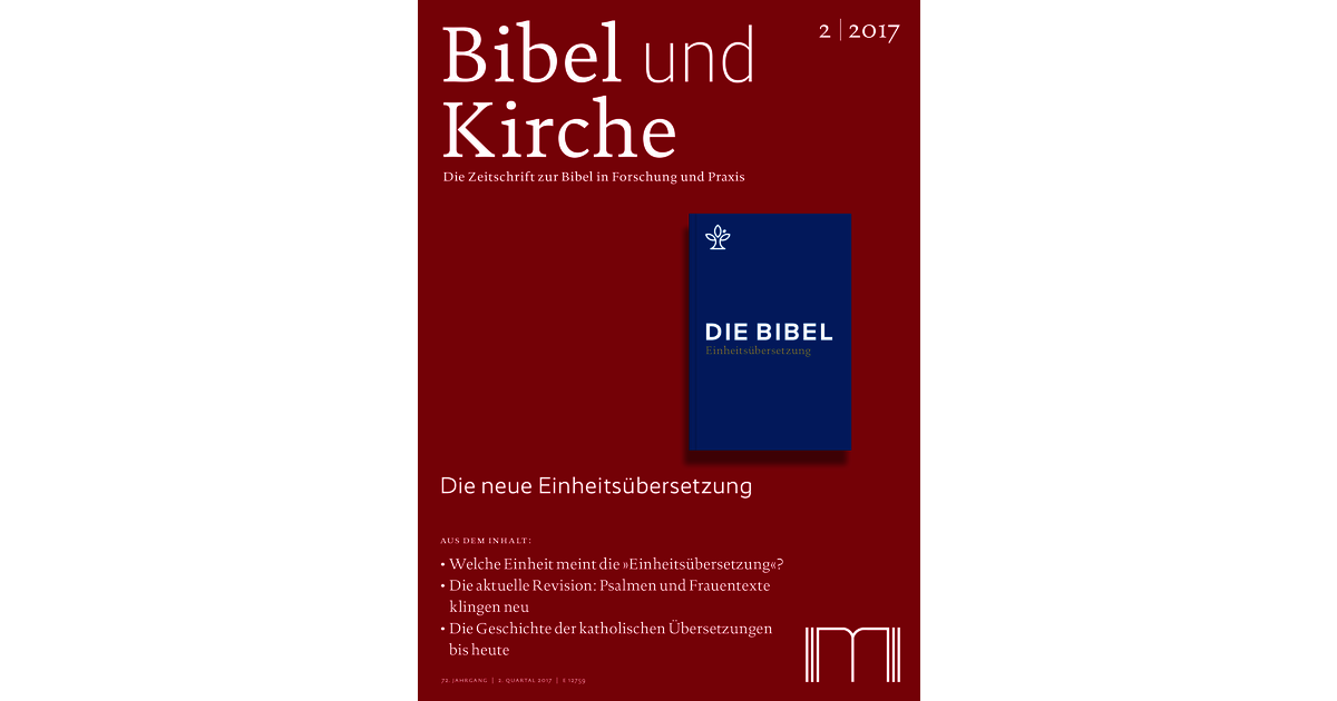 Die neue Einheitsübersetzung